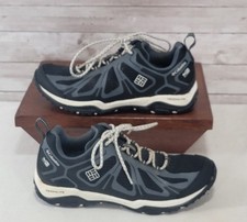 Women Columbia Outdry Techlite Hiking Shoes 7.5 Waterproof Black Gray Grove Hts