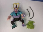 TMNT Teenage Mutant Ninja Turtles Scumbug figure w/ accessories 1990 Vintage