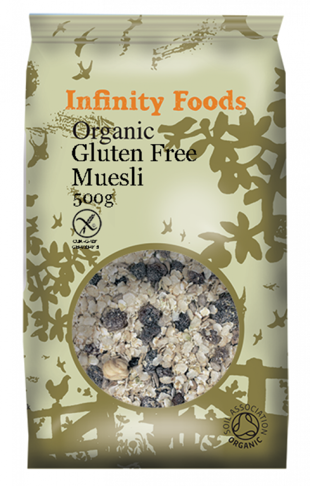 Infinity Foods Organic Gluten free Muesli 500g