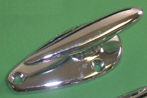 Perko 0566DP4CHR #4  4.5'' Streamline  Cleat Chrome Plated Zinc