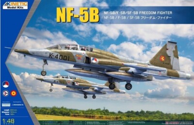1/48 Kinetic K48117 NF-5B/F-5B/SF-5B FREEDOM FIGHTER