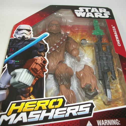 Hasbro Star Wars Hero Mashers Chewbacca Action Figure Chewie SEALED NRFP - 第 12/15 張圖片