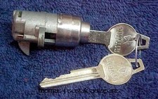 Nos Glove Lock With Pentastar Keys Mopar Plymouth Dodge 59 60 61 62 63 64 65