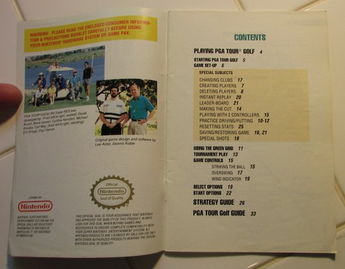 Super Nintendo SPORTS instruction manuals SNES -- you pick -- free shipping!! - Picture 330 of 458