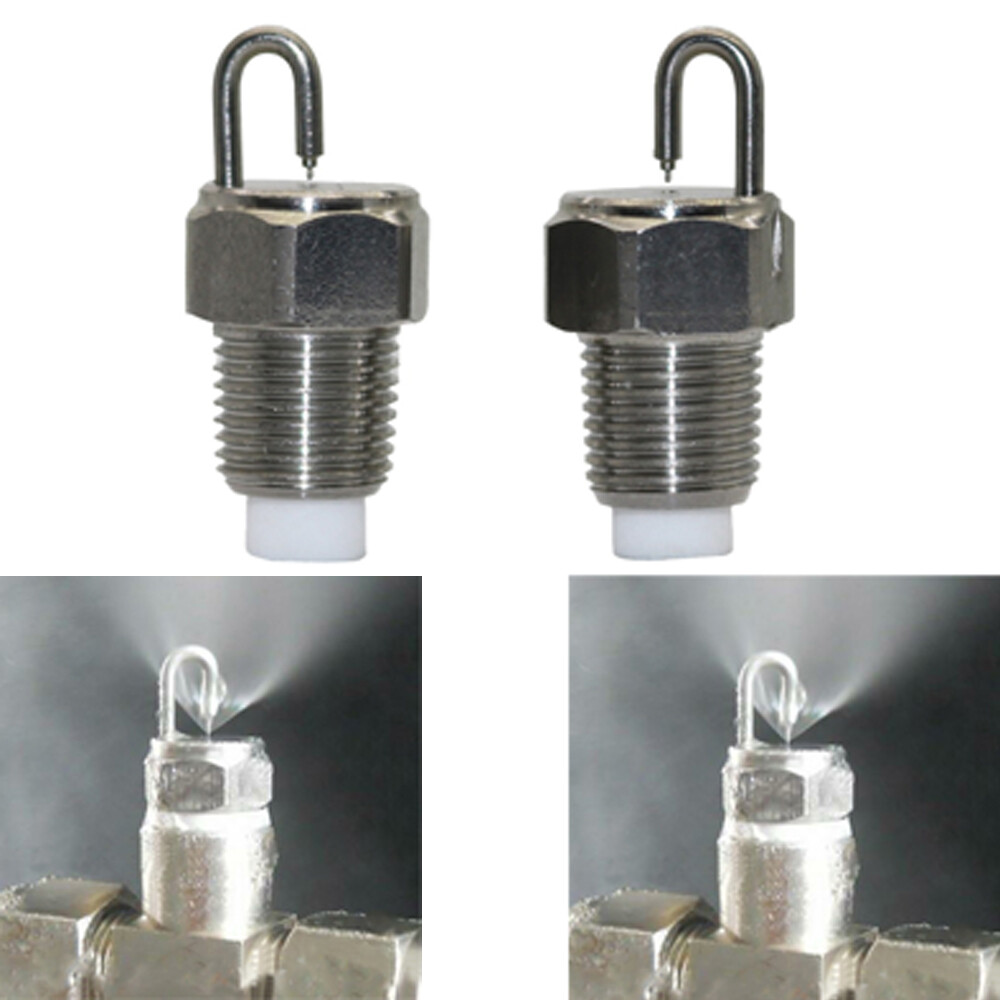 10Pcs 1/8 Ruby Impact Pin Misting Nozzles Garden Irrigation 