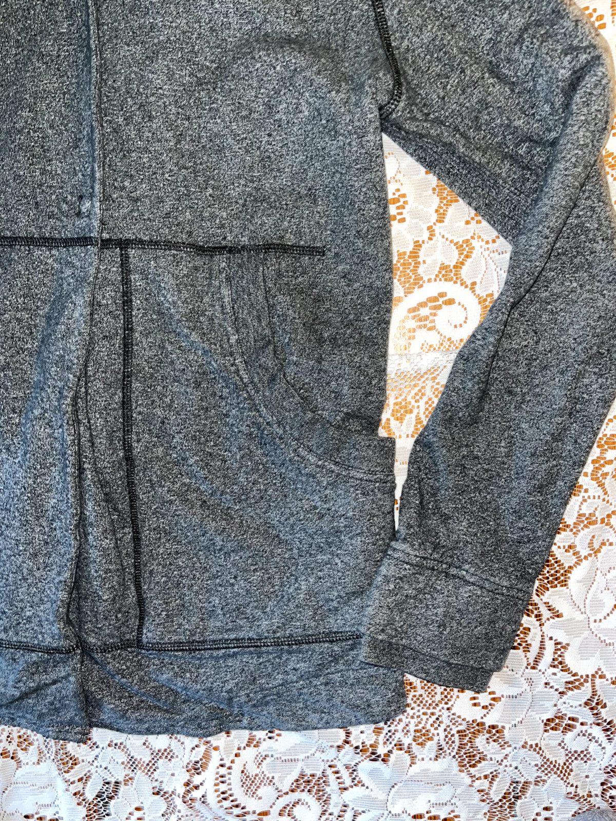 PPWC Heathered Gray lululemon jacket oversized ho… - image 9