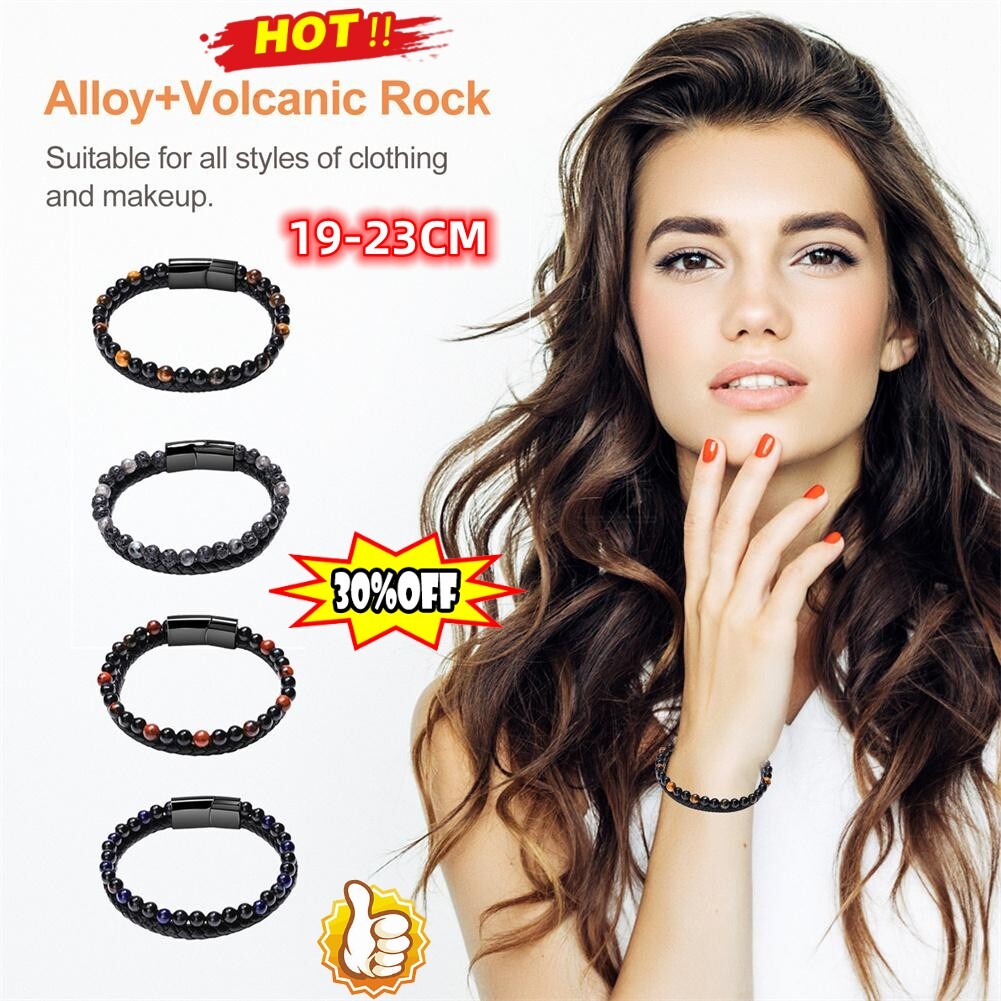 Humanic + Trio MAXHematie Beaded Bracelet Pro MAX Hematie Hematite for