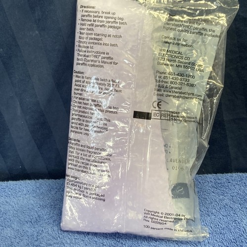 Therabath Professional PRO Wax Bath Paraffin Refill—1 bag/1 lb W5 - Picture 4 of 6