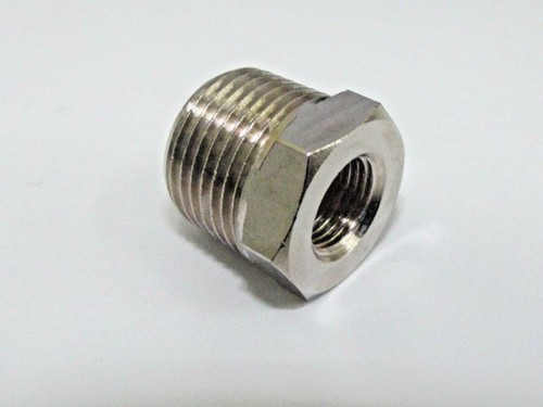 Réducteur BSP 3/8” Mâle à 1/4” Femelle – Nickelé, Pour Système Pneumatique – Compatible Pneus, Outils