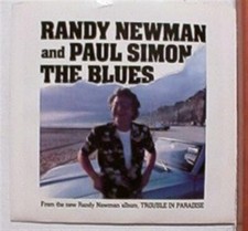 Randy Newman and Paul Simon Picture sleeve 45 Record