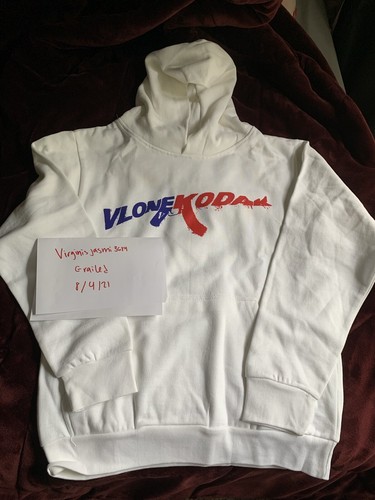 Sniper Gang x Vlone Kodak47 white 