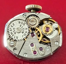 ELGIN 905 6ADJ 23J USA WATCH MOVEMENT (BALANCE RUNS WITH ROTATION)  LOT325