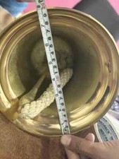 11"Large Nautical Solid Brass Ship's Boat Bell Marine Maritime Wall Decor GIFT