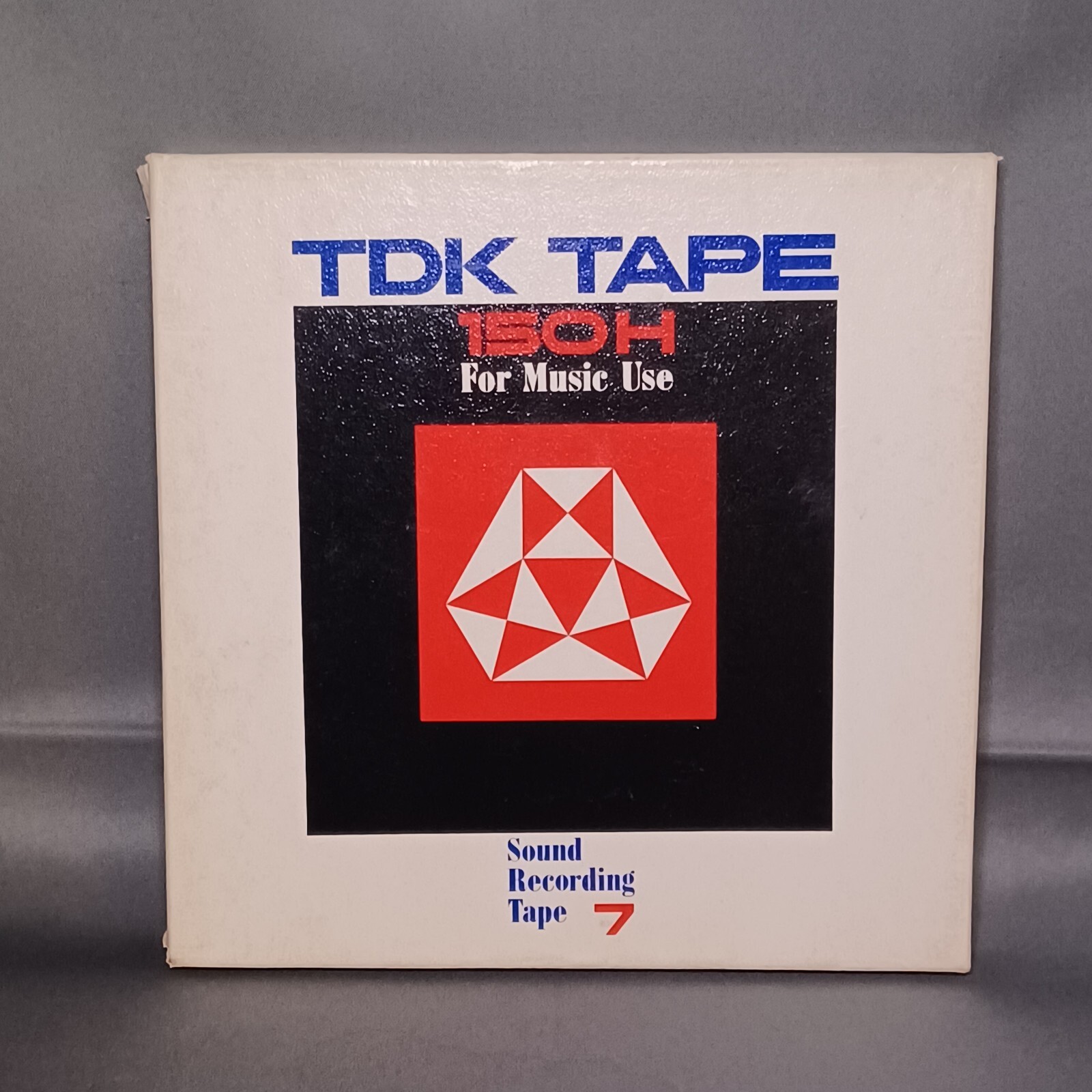 Vtg TDK Reel Tape 150H Sound Recording Tape type 150H -7 370m (1200ft) Unused