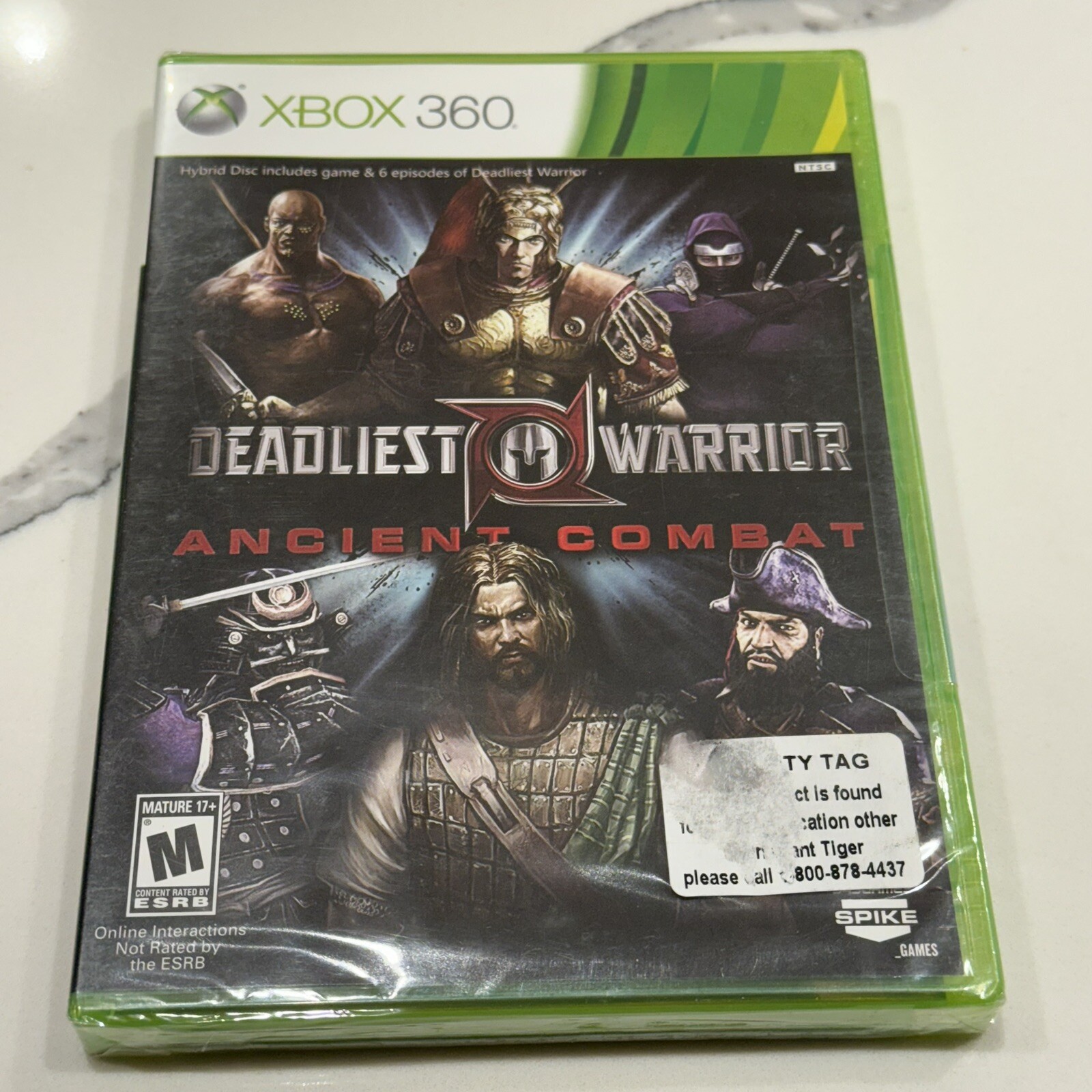 Deadliest Warrior: Ancient Combat (Microsoft Xbox 360, 2012) for sale ...