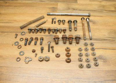 02-07 2005 05 Yamaha Raptor 80 YFM80 Misc Engine Body Bolts Hardware Pivot Nuts