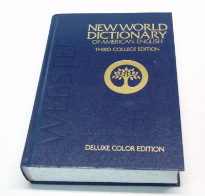 Webster's New World Dictionary of the American Language, 3rd College Edition, HC