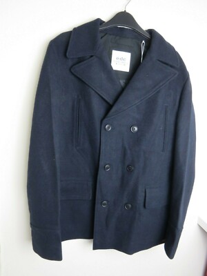 New edc by ESPRIT Men's Coat Jacket Dark Blue Size L Large