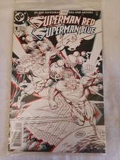 Superman Red / Superman Blue 1 3D Sealed Polybag Edition 1998 DC Comic