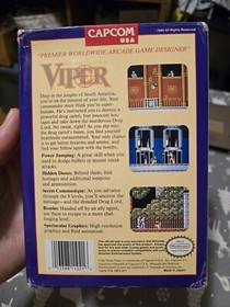 Code Name Viper (Nintendo NES) Authentic Game & Box Only! Great Condition!
