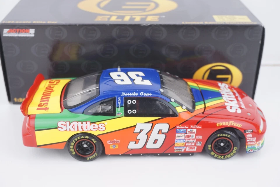 Pontiac Elite 1997 Derrike Cope #36 Skittles coche escala 1/24 LTD 420 de 1200 Foto 3 de 4