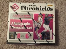 2020 Panini Chronicles Baseball 1st Off the Line (FOTL) Sealed Hobby 