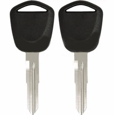 2 New Uncut Replacement Transponder Ignition V Chip Key for Select Acura HD111