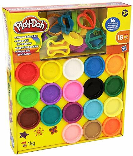 Набор Play-doh Super Color 18 забавных цветов 16 инструментов и аксессуаров 12690₽