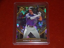 2023 Bowman Chrome Bowman Invicta Atomic Refractors 084/150 Sterlin Thompson