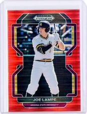 2022 Panini Prizm Draft Picks FOTL Red Pulsar JOE LAMPE RC Rookie 1/9 First!