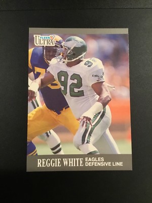 Ultra 236 1991 Fleer Ultra #236 REGGIE WHITE Philadelphia Eagles | eBay