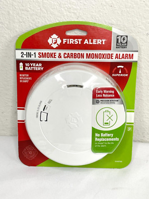 First Alert 2 In 1 Smoke And Carbon Monoxide Alarm SMCO210 New Sealed