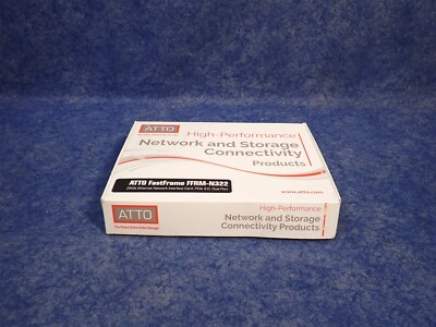 ATTO FastFrame N322 Integrated SFP28 Optical Interface FFRM-N322 (G79)