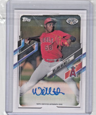 2021 topps pro debut auto William Holmes no. PD-6