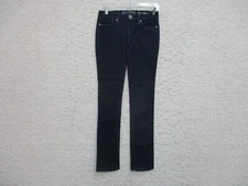 G By Guess Jeans 25 Womens Blue Denim Eva Skinny Leg Dark Wash Logo Modern Fit