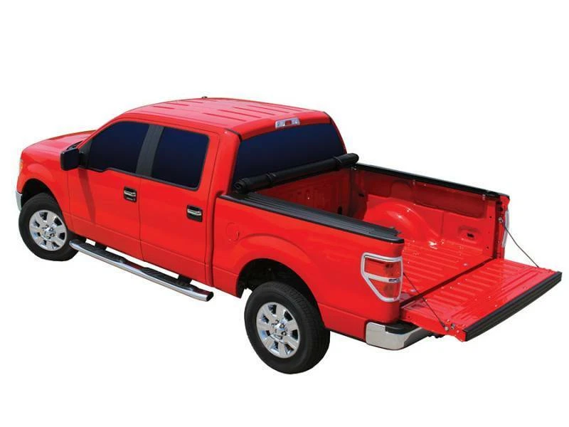 Access 2000-11 para Dodge Dakota 2006-09 para Mitsubishi Raider Roll-Up Tonneau Foto 3 de 4