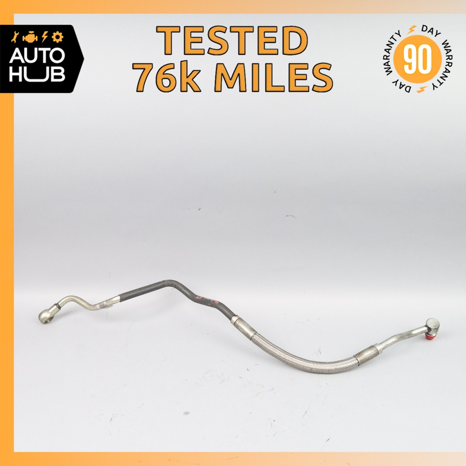 04-19 Maserati GranTurismo M145 Transmission Oil Cooler Line Hose Pipe OEM 76k