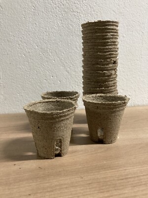 200 Jiffy-Pots, Jiffy Anzuchttöpfe 6x6cm