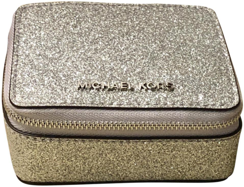 Michael Kors Gold Glitter Jewelry Case 