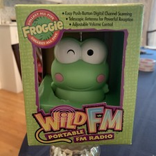 FROGGIE WILD FM PORTABLE FM RADIO BRAND NEW