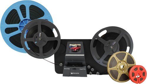 U71645 Wolverine MovieMaker Pro 8mm Super 8 Film Scanner 1080P Digital C G2U