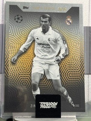 2024-25 Topps Total Football Fan’s Choice Zinedine Zidane /10 (AAO)