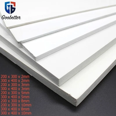 PVC Hartschaum Platte Weiß Hartschaumplatte 2-10mm Kunststoff Platte Zuschnitt - Bild 1 von 4