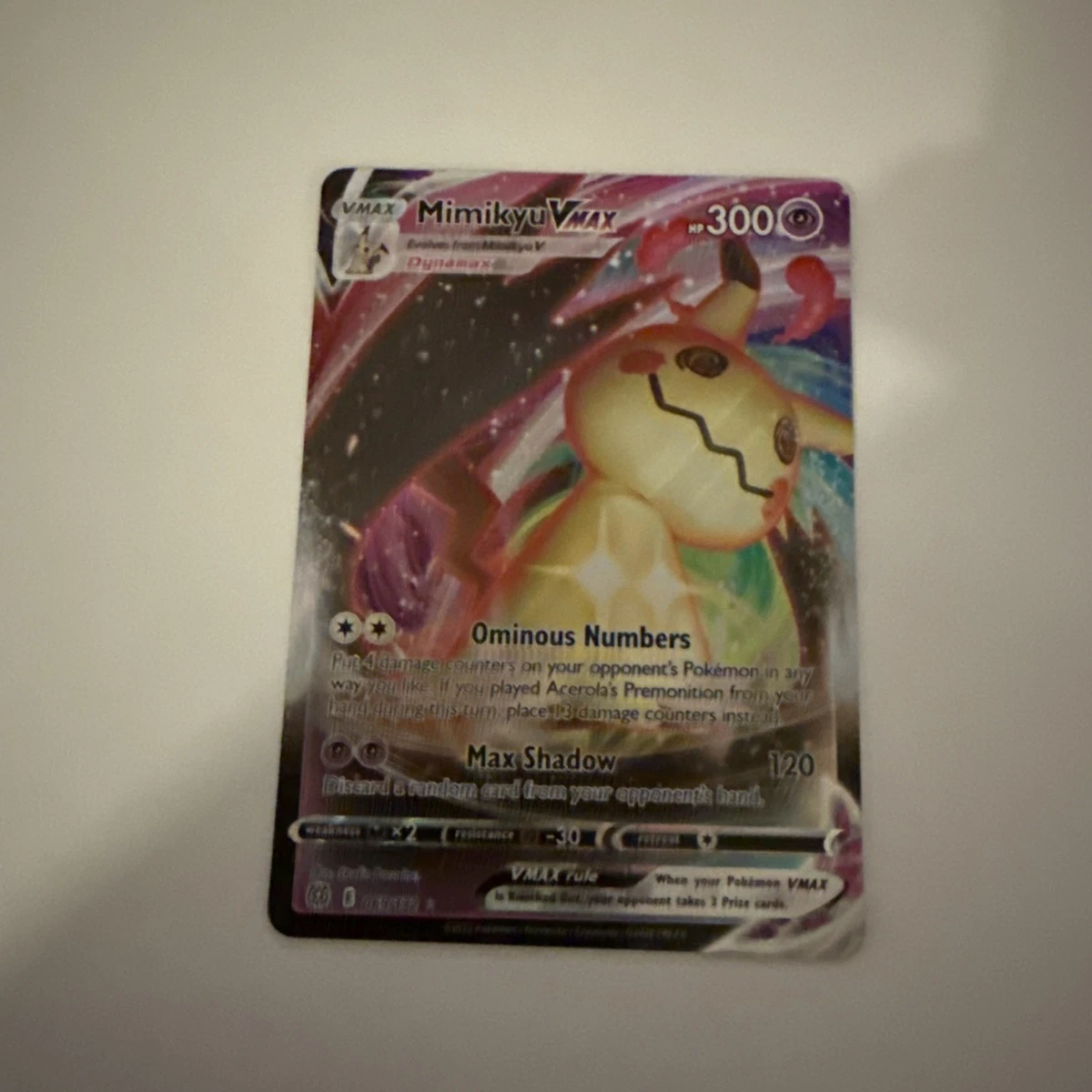 Mimikyu VMAX 069/172 Swsh09: Brilliant Stars for sale | eBay