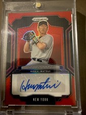 Hideki Matsui Prizm Legendary Auto Ls-hm Red Parallel 58/99