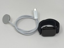 Apple Watch Series 11 42mm Jet Black Aluminum Black Sport Band GPS Only Good