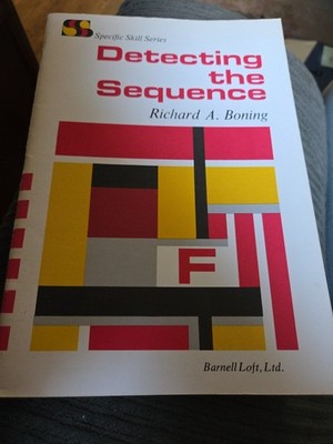 Detecting The Sequence Book F SPECIFIC SKILL SERIES Richard A Boning 1973 1st Ed