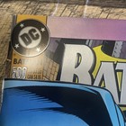 Batmam nightfall #500 signed by 2, Doug Moench with postcard — photo 6