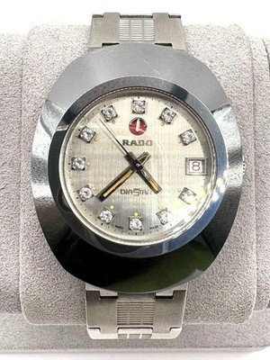 RADO DIASTAR Men's Watch Silver, Working
