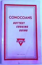 Conocoans Hottest Cooking Going, Conocoan Club Cookbook 1964 Conoco gas stations
